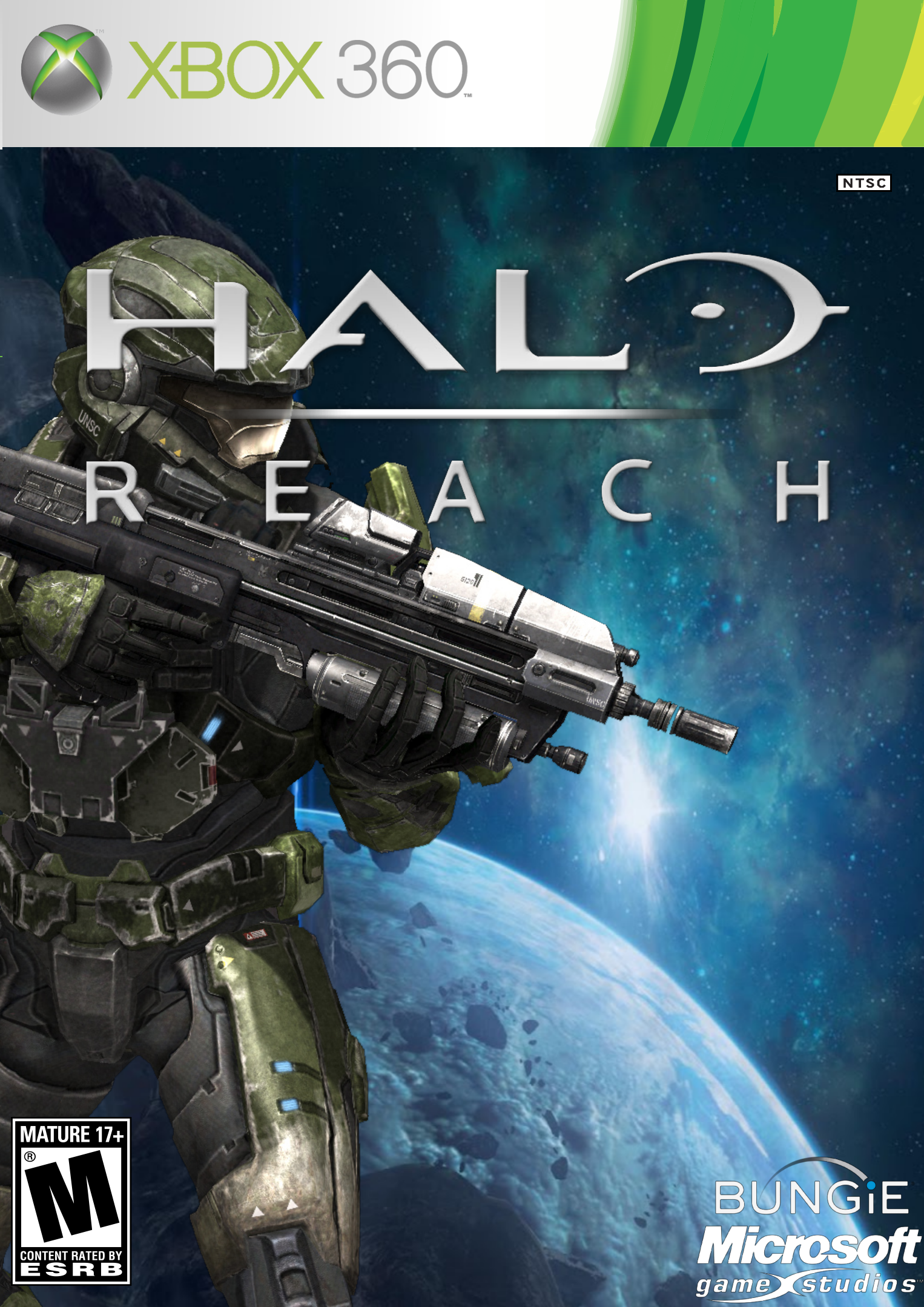 Viewing full size Halo Reach box cover
