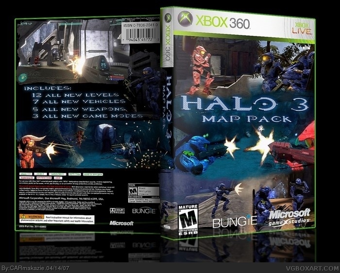 Halo 3 Multiplayer Map Pack box art cover