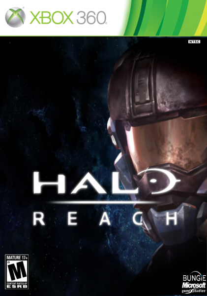 Halo: Reach Xbox 360 Box Art Cover by Alex Gozdecki