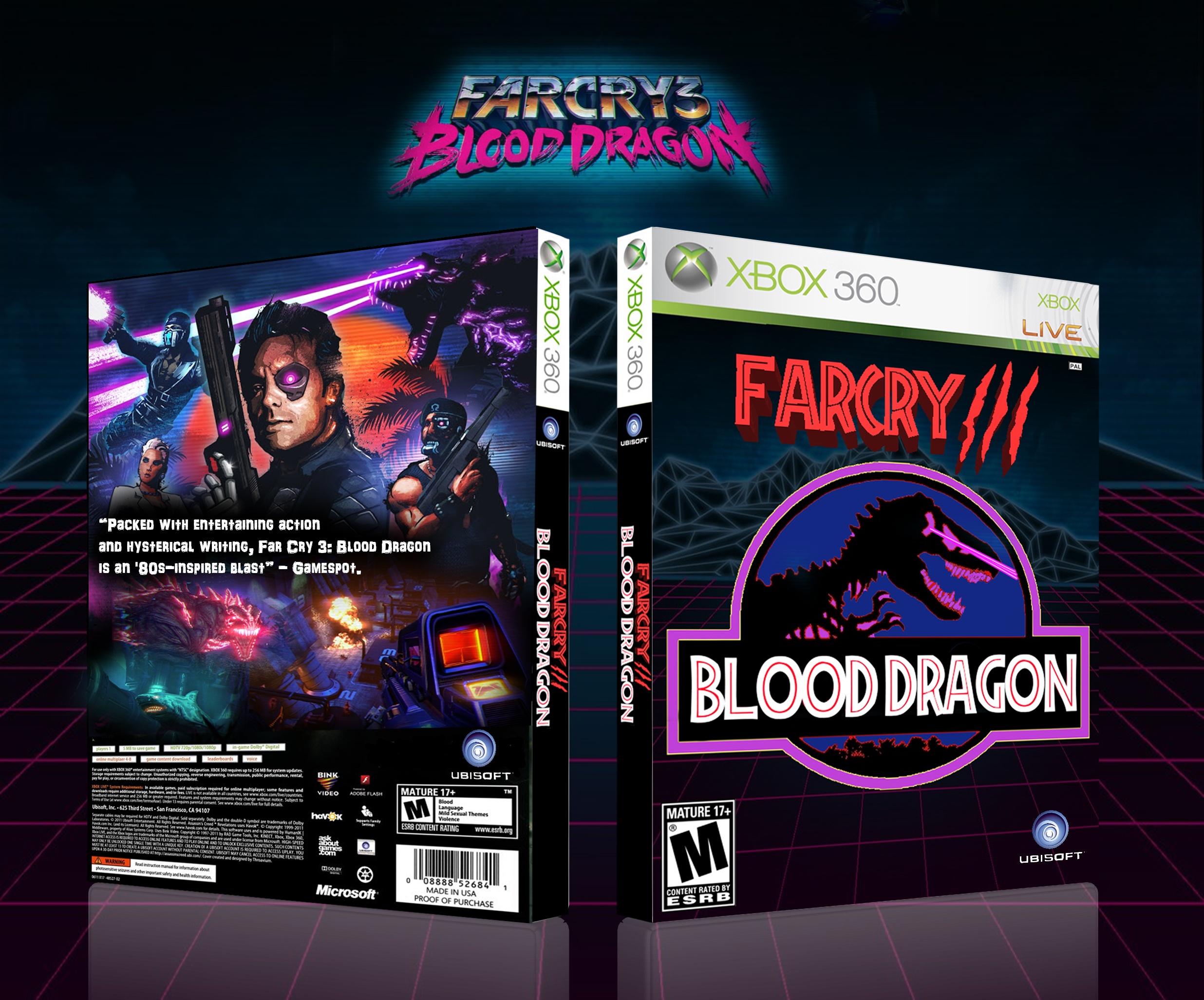 Farcry 3 Blood Dragon box cover