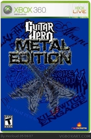 Guitar Hero: Metal Edition box cover