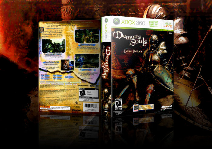 Demon's Souls: Deluxe Edition box art cover