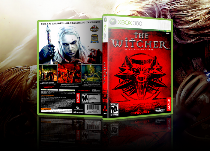 wond Zwembad pk The Witcher Xbox 360 Box Art Cover by Daniil Brutskiy