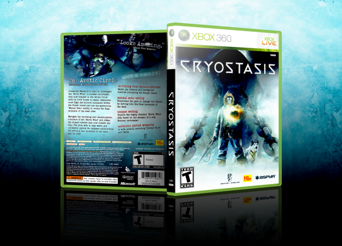 Cryostasis box art cover