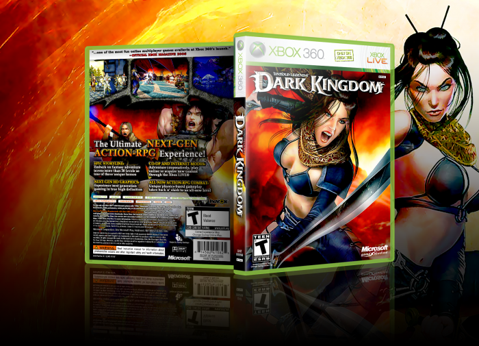 Untold Legends: Dark Kingdom box art cover