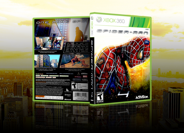 Spider-Man 4 box art cover