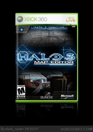 Halo 3:  Map Editor box cover