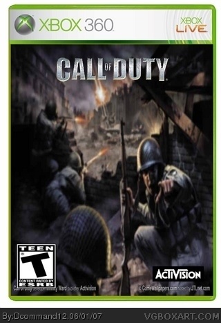 Call of Duty: Special Edition Xbox 360 Box Art Cover by Dcommand12