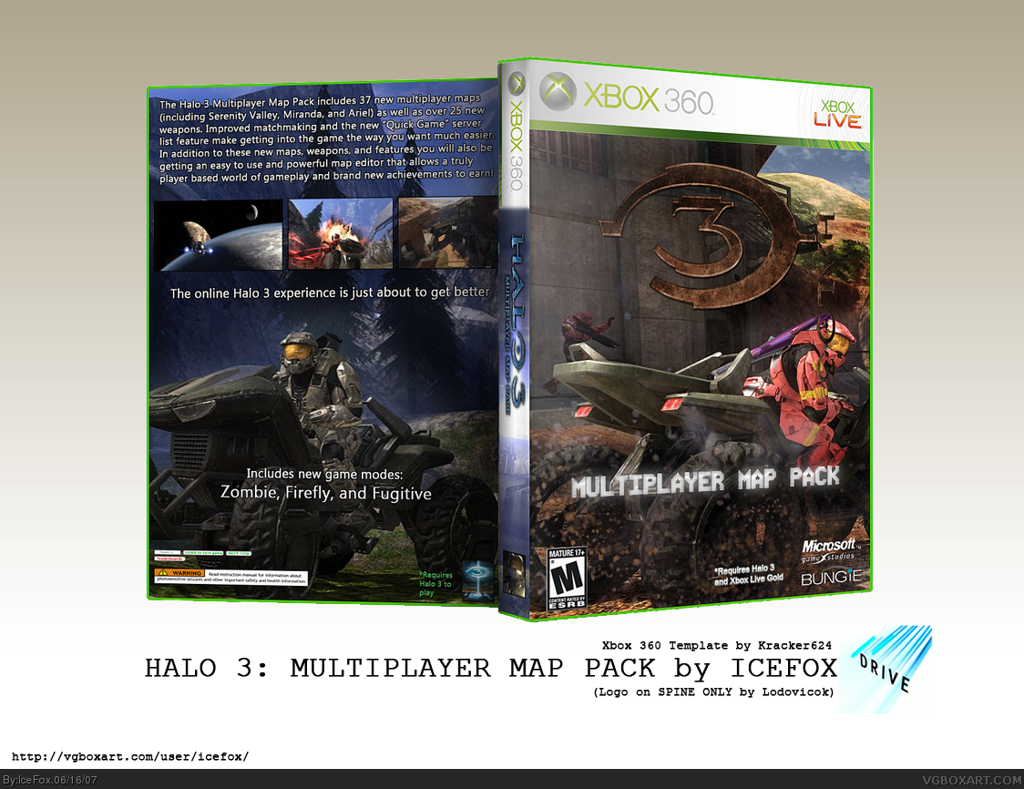 Halo 3 Multiplayer Map Pack box cover
