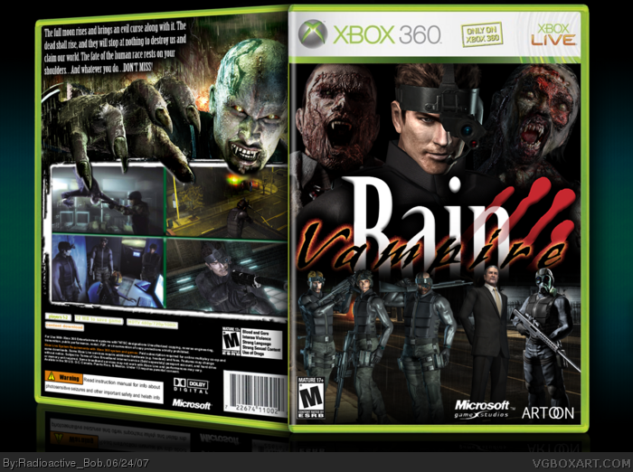 Jogo Vampire Rain - Xbox 360 - MeuGameUsado