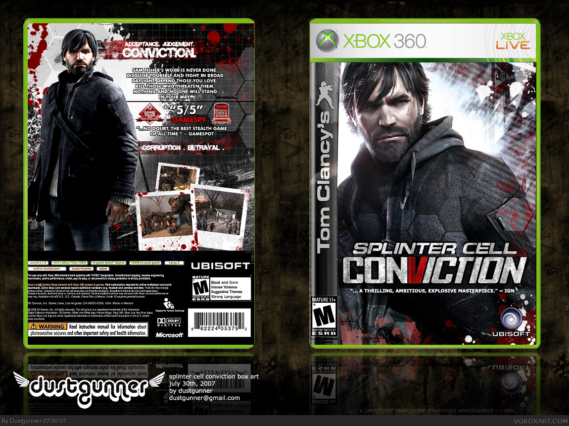 Splinter Cell: Conviction Xbox 360 Bundle Unveiled - IGN