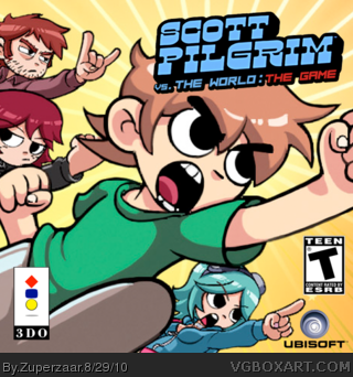 Scott Pilgrim Vs. The World: The Game box cover