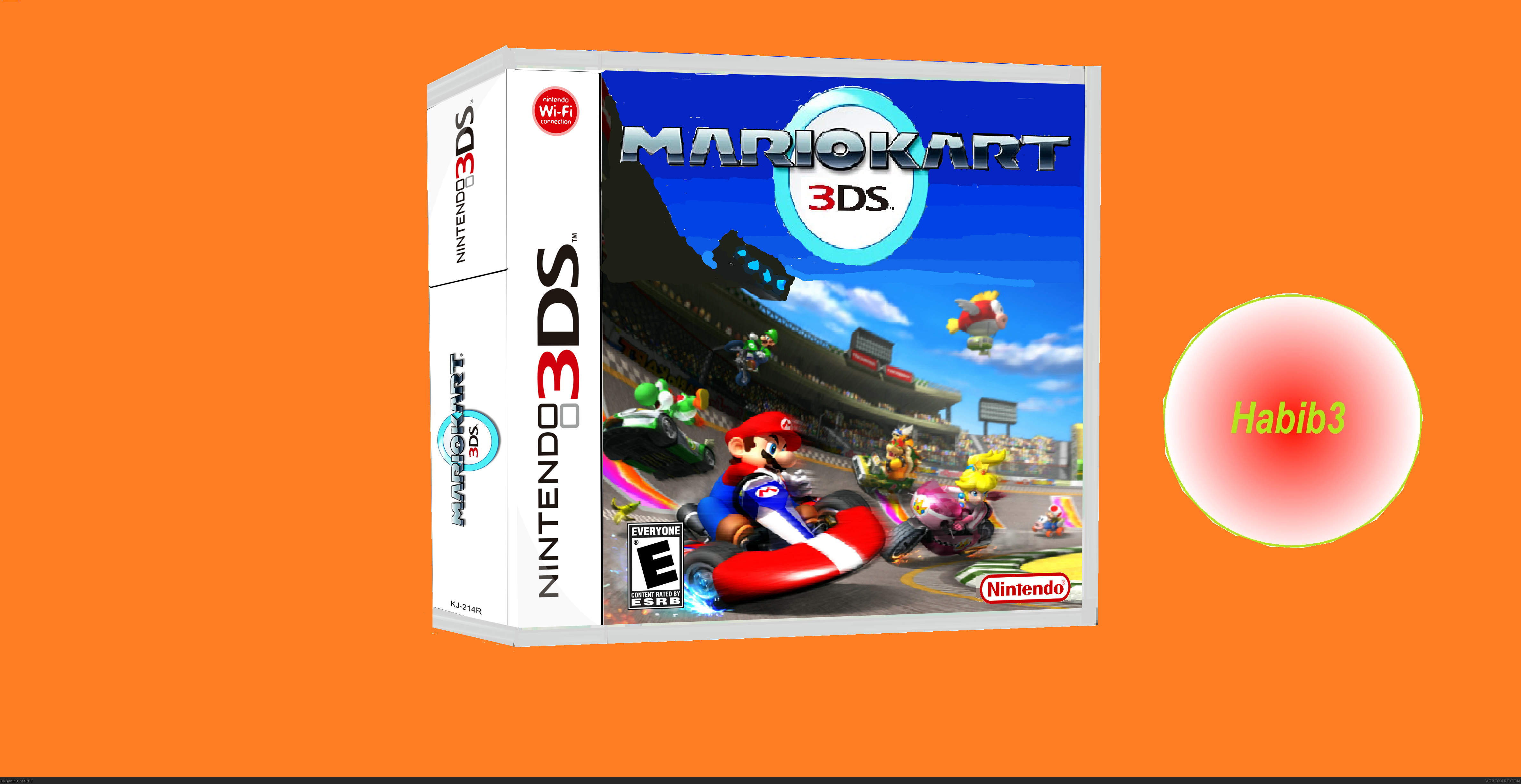 Mario Kart 3DS box cover