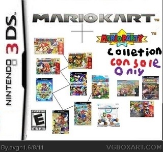 Mario Kart + Mario Party Collection box cover