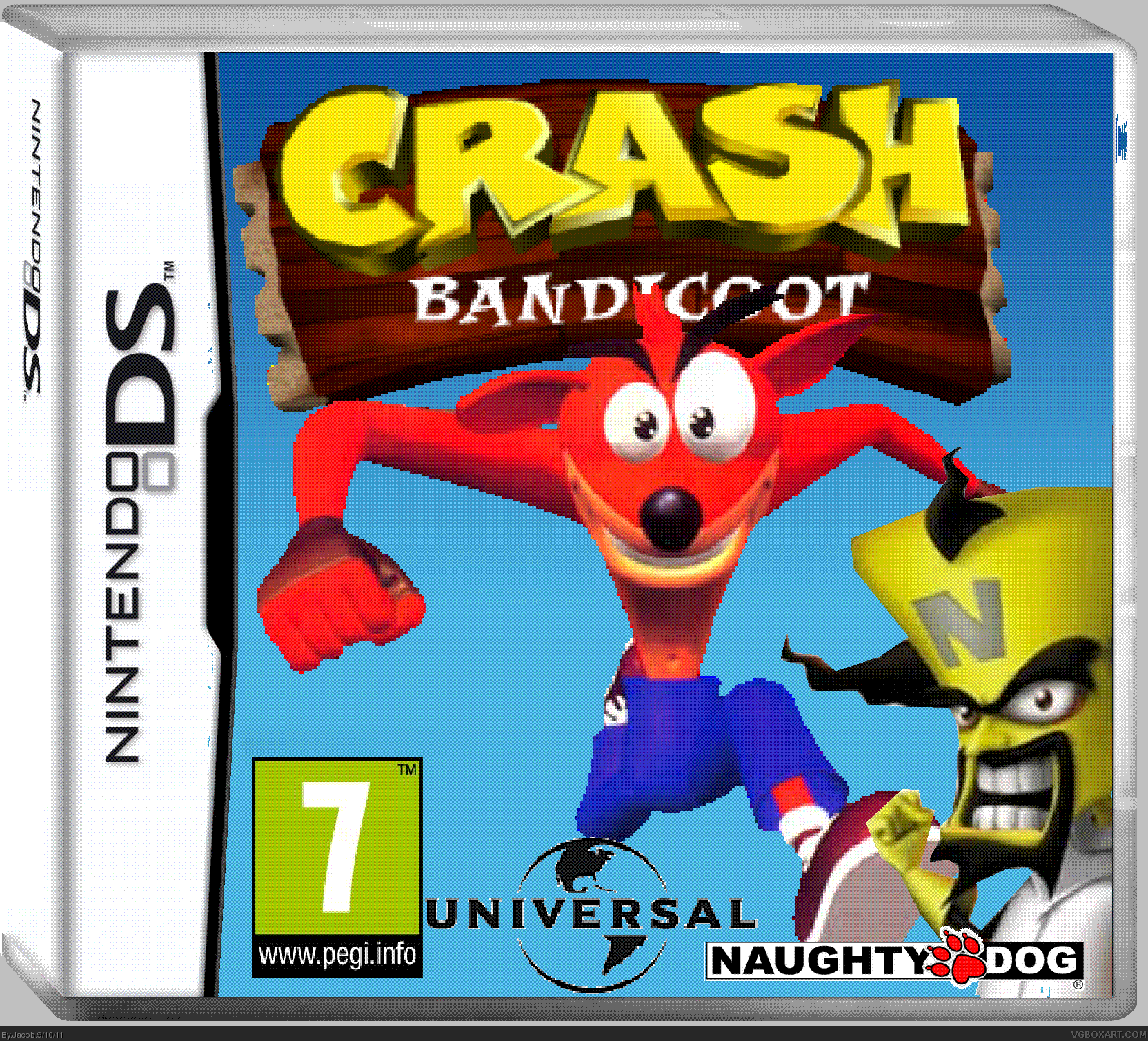 Crash Bandicoot 15th Anniversary box cover