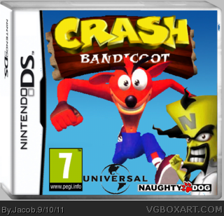 Crash Bandicoot 15th Anniversary box art cover