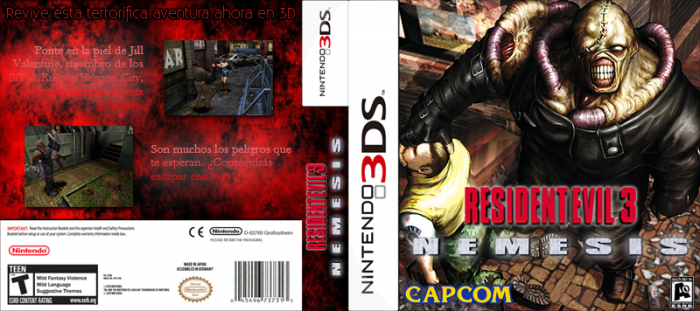 Resident Evil 3: Nemesis Nintendo 3DS 