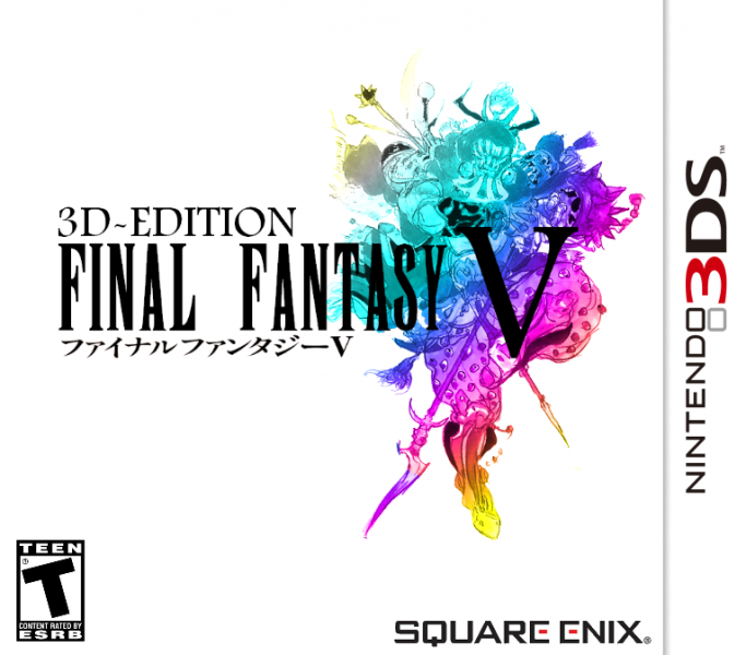 Final Fantasy V 3D Edition box art cover