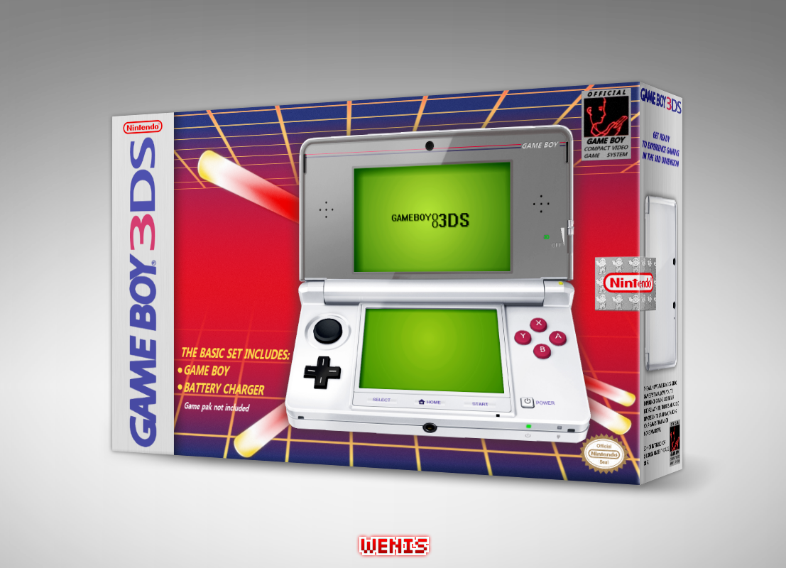Game Boy 3DS box cover
