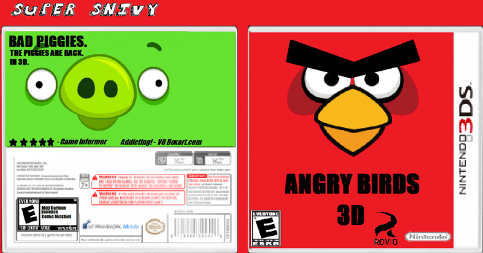 Angry Birds-3D box art cover