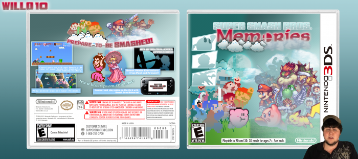 Super Smash Bros. Memories box art cover