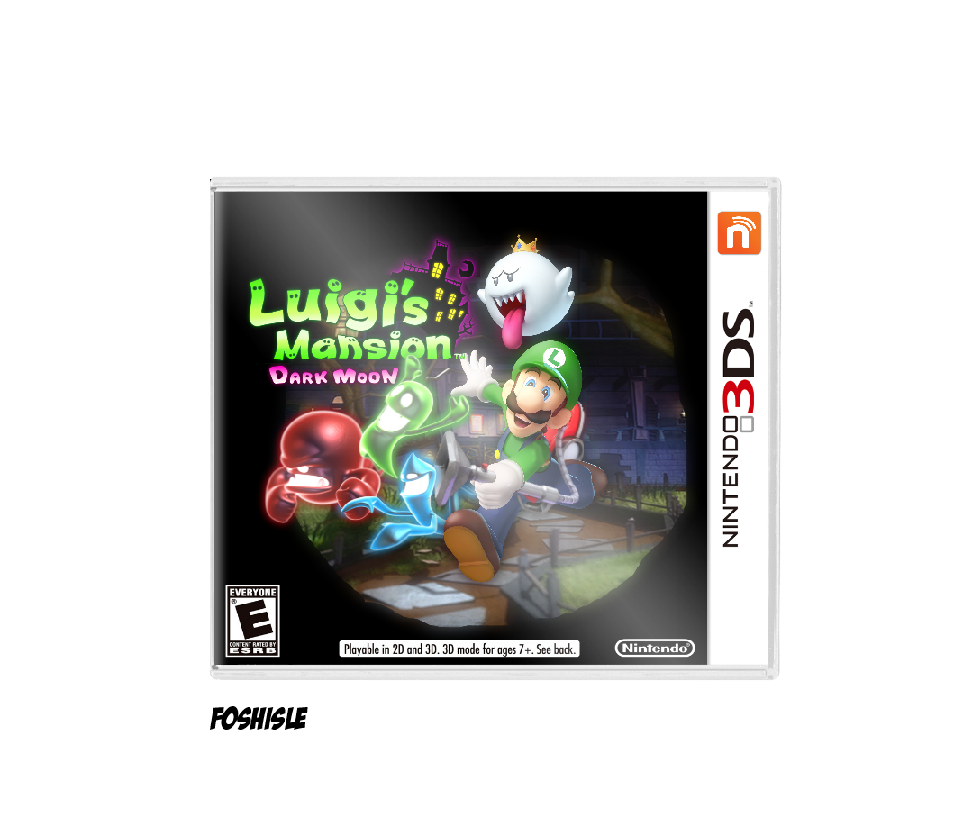 Luigi's Mansion: Dark Moon box cover