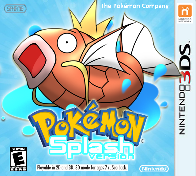 Pokemon Splash Version box cover
