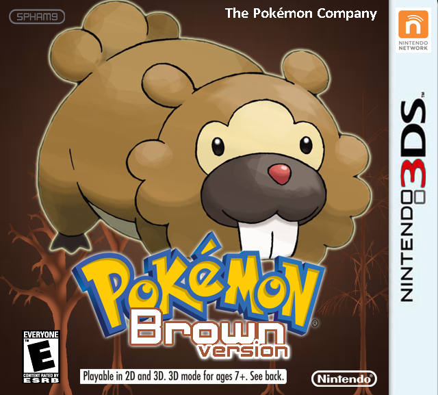 Pokemon Brown Version box cover