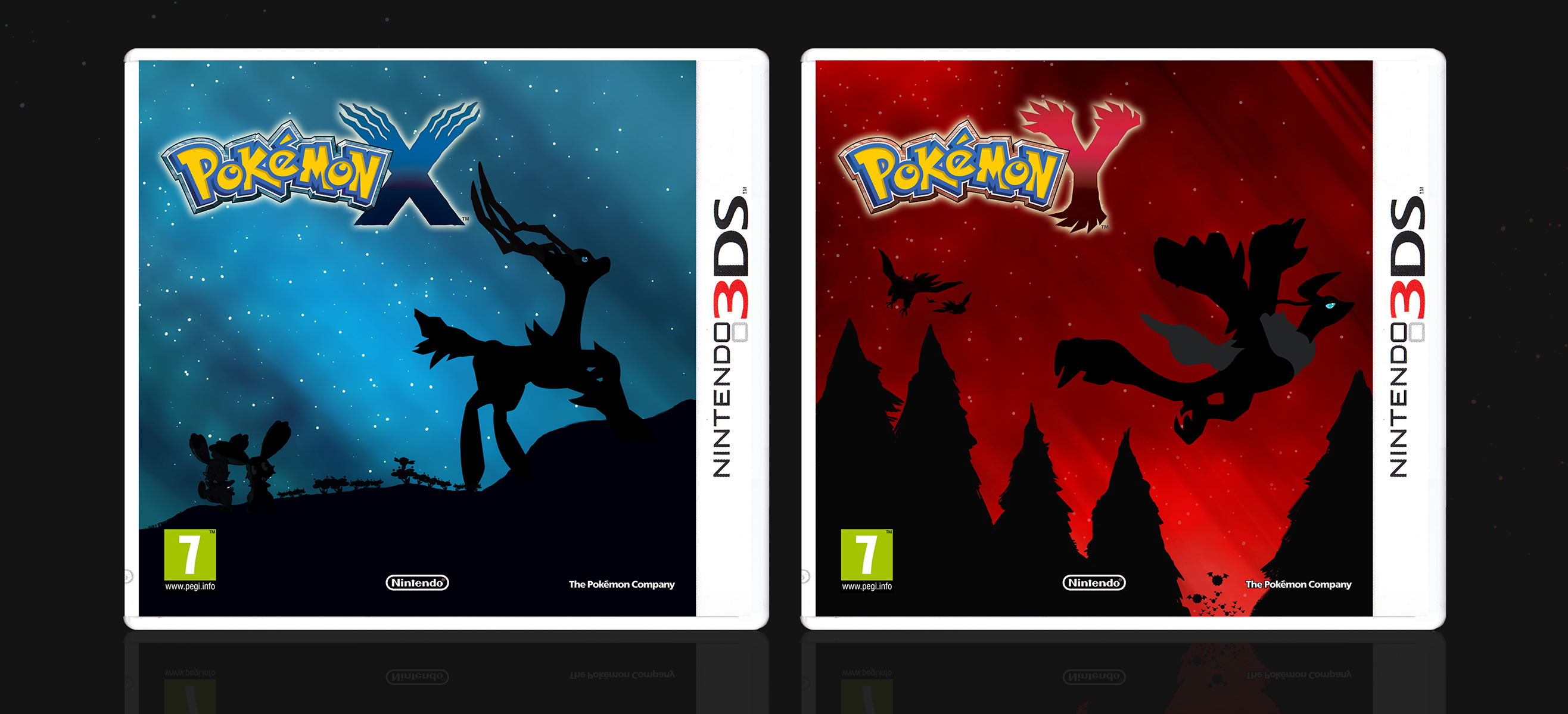Pokemon X Pokemon Nintendo Y by Box & Legend_Chronicles2 Art 3DS Cover