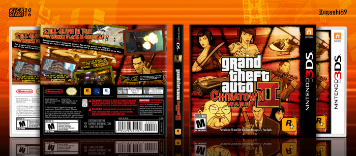 Grand Theft Auto: Chinatown Wars II box art cover