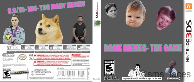 Dank Memes- The Game box cover