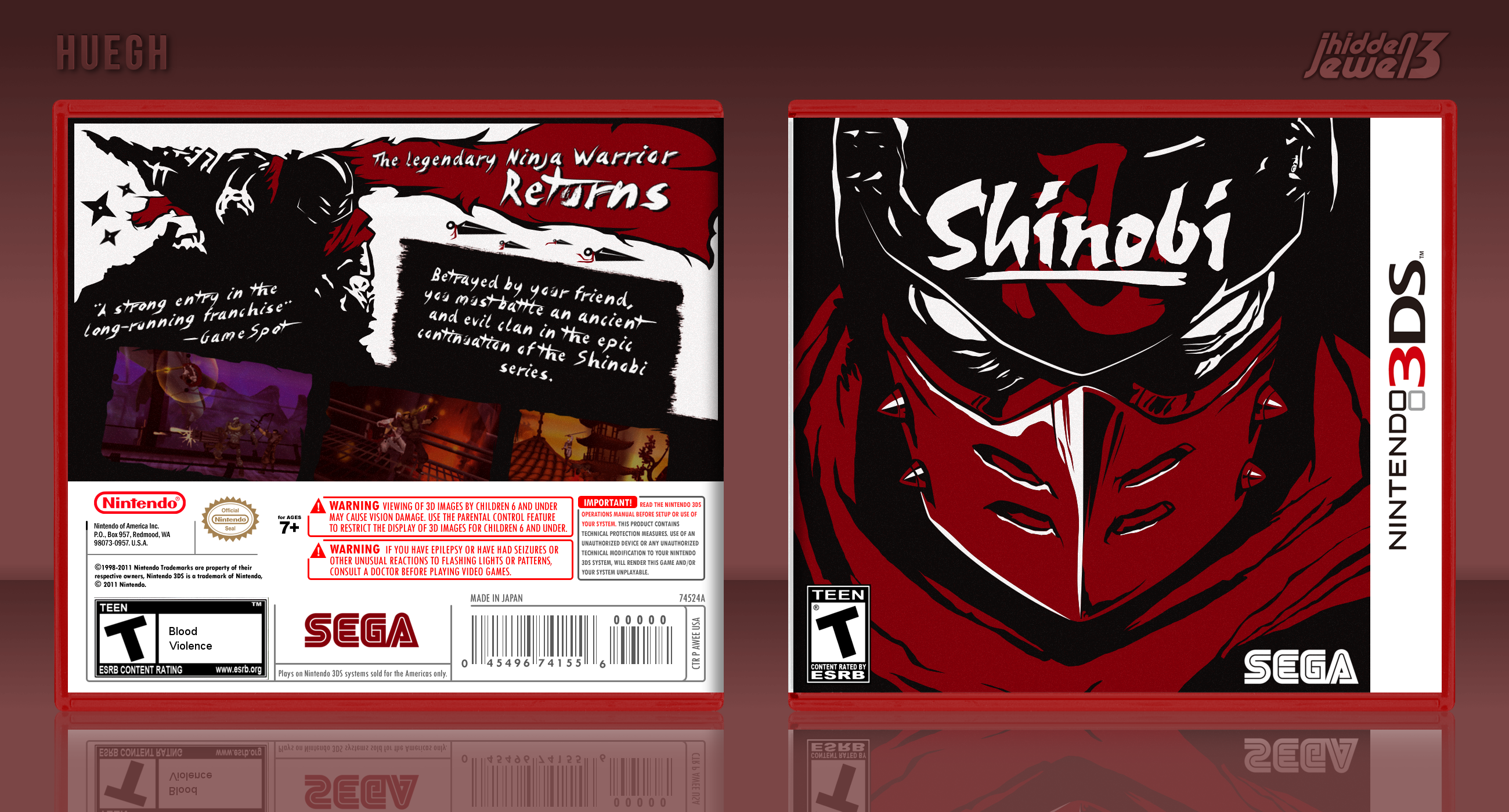 Shinobi box cover