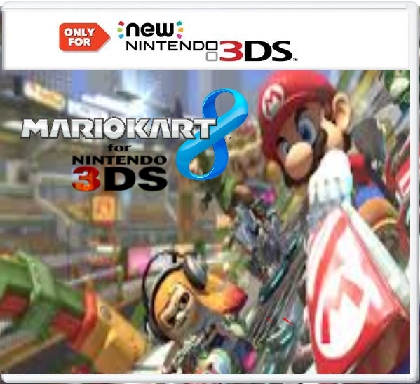 Mario kart 8 3DS Edition box cover