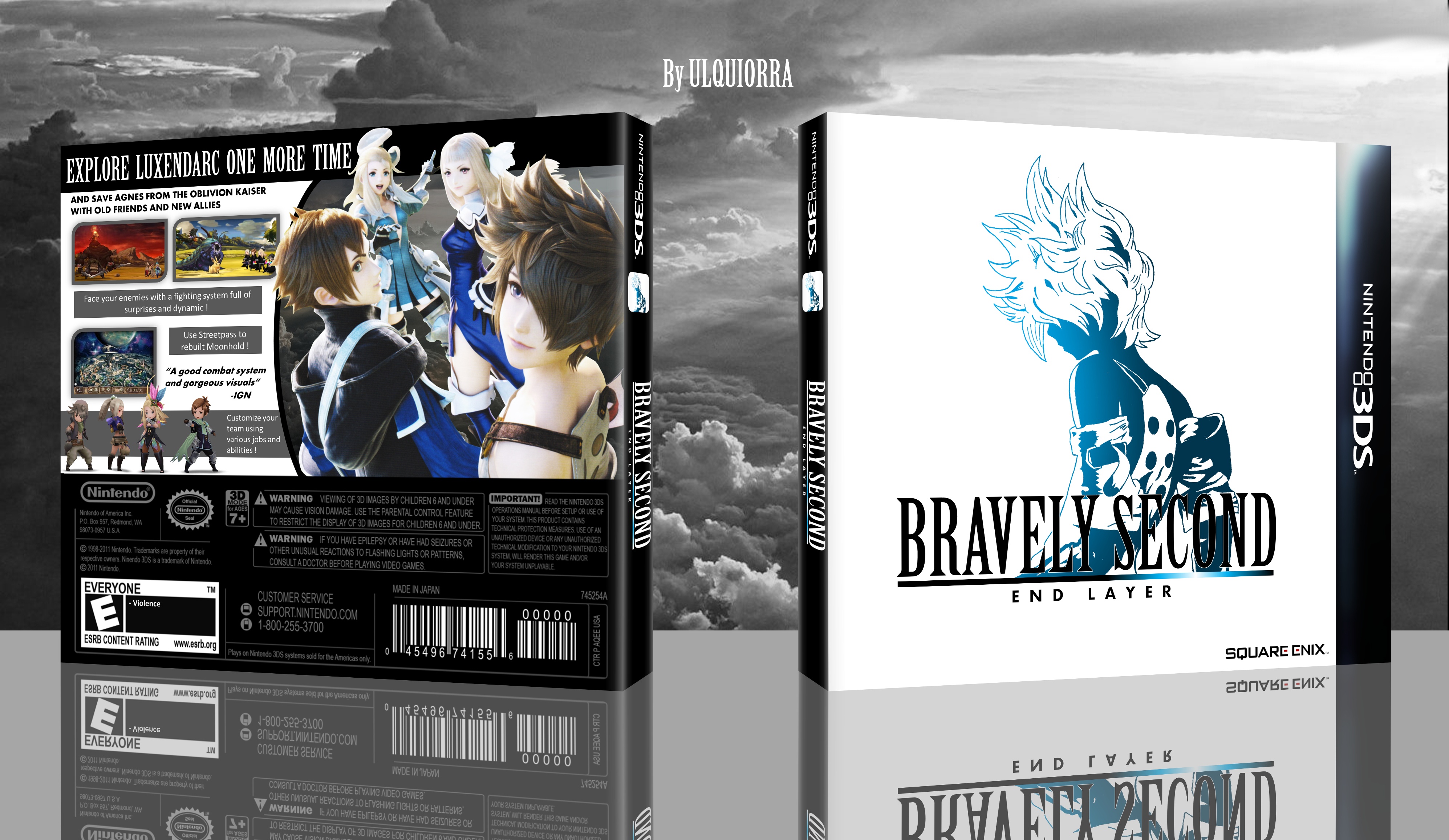 Bravely Second: End Layer box cover