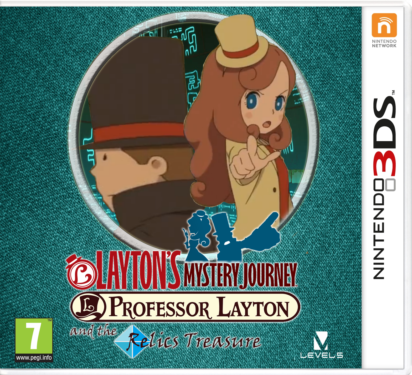 Layton's Mystery Journey: PL and the RT box cover