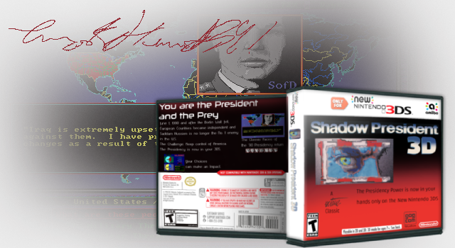 Shadow President 3D box cover