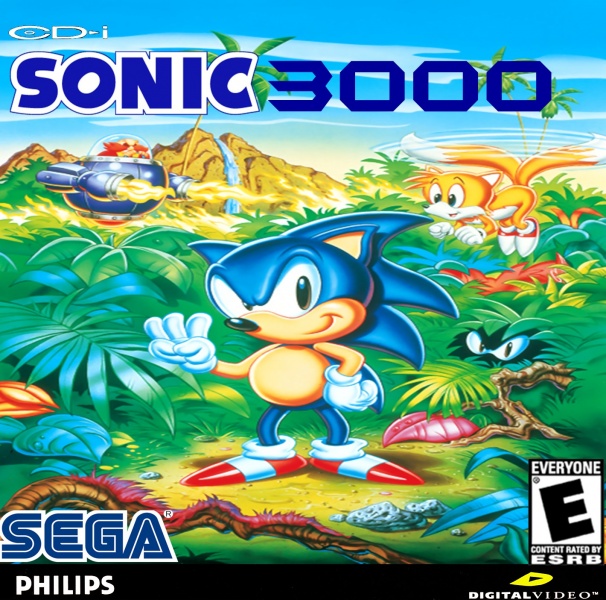 Sonic 3000 box art cover