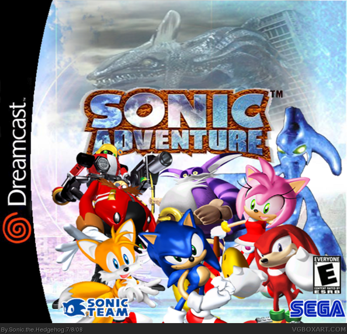 Dreamcast roms sonic. Sonic Adventure (Dreamcast; 1998). Sonic Adventure Dreamcast обложка. Sonic Adventure 2 обложка Дримкаст. Sonic Adventure Dreamcast Cover.