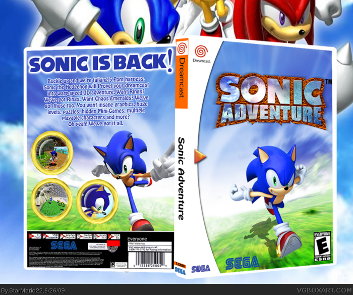 14. Sonic Adventure. 