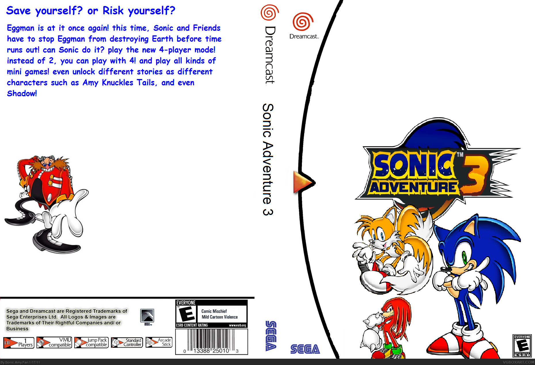 Sonic на dreamcast русский. Sonic Adventure Dreamcast Box. Sega Dreamcast Sonic DX. Sonic Adventure Dreamcast Cover Art. Sonic Cover Dreamcast.