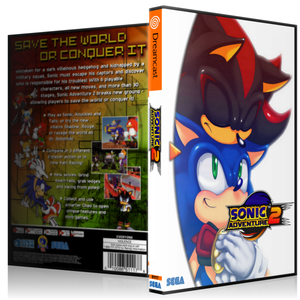 Sonic Adventure 2 dreamcast vs Xbox 360 playstation 2