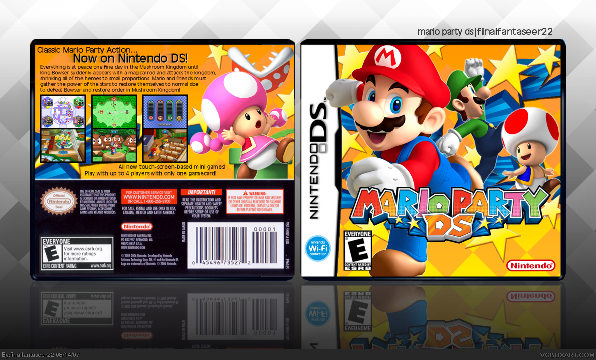 Ds rus. Mario Party DS Nintendo DS. Super Mario Party обложка Нинтендо. Nintendo Switch Mario Party 2. Nintendo 3ds Boxart.