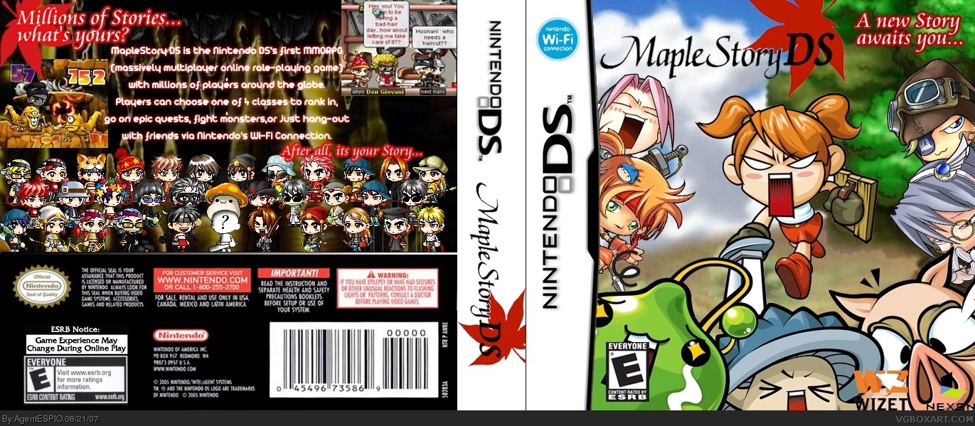 Maple Story box cover