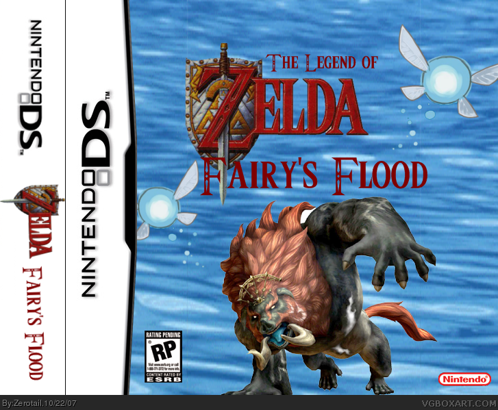 Legend of Zelda: Fairy's Flood box cover