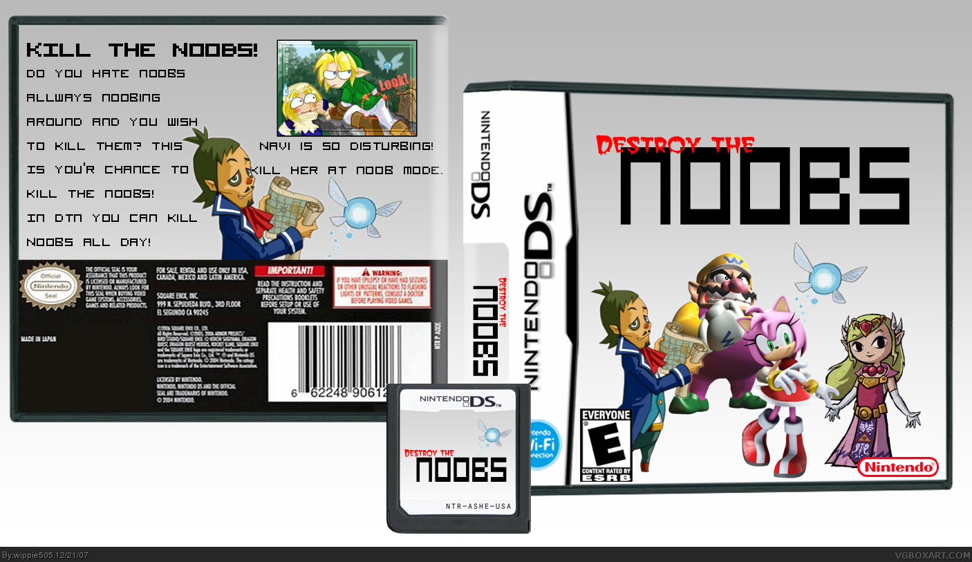 Destroy the NOOBS box cover