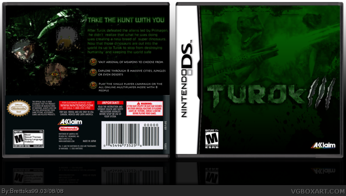 Turok III box art cover