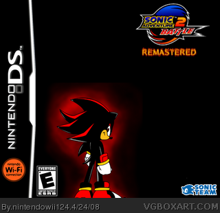 Sonic Adventure 2 Battle REMASTERED box cover