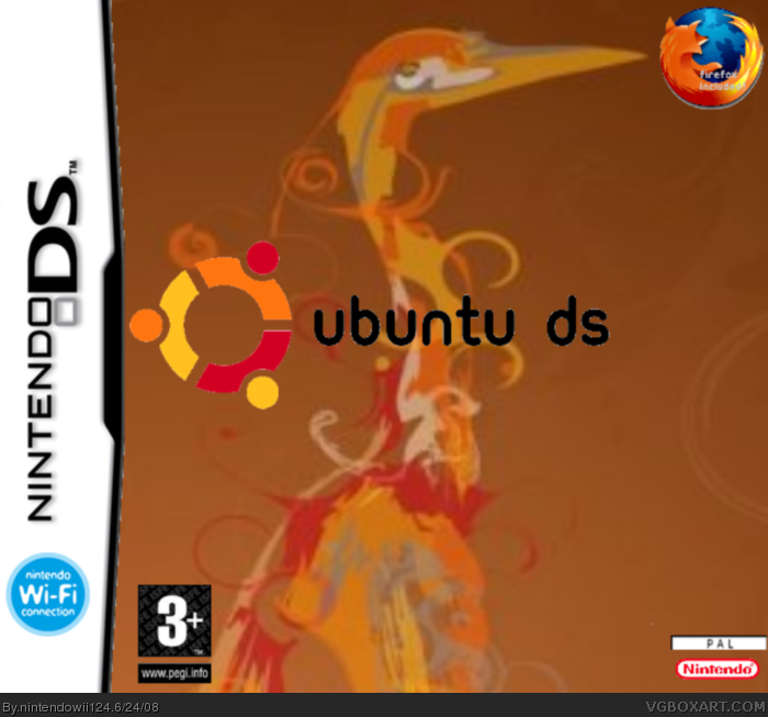 Ubuntu DS box cover