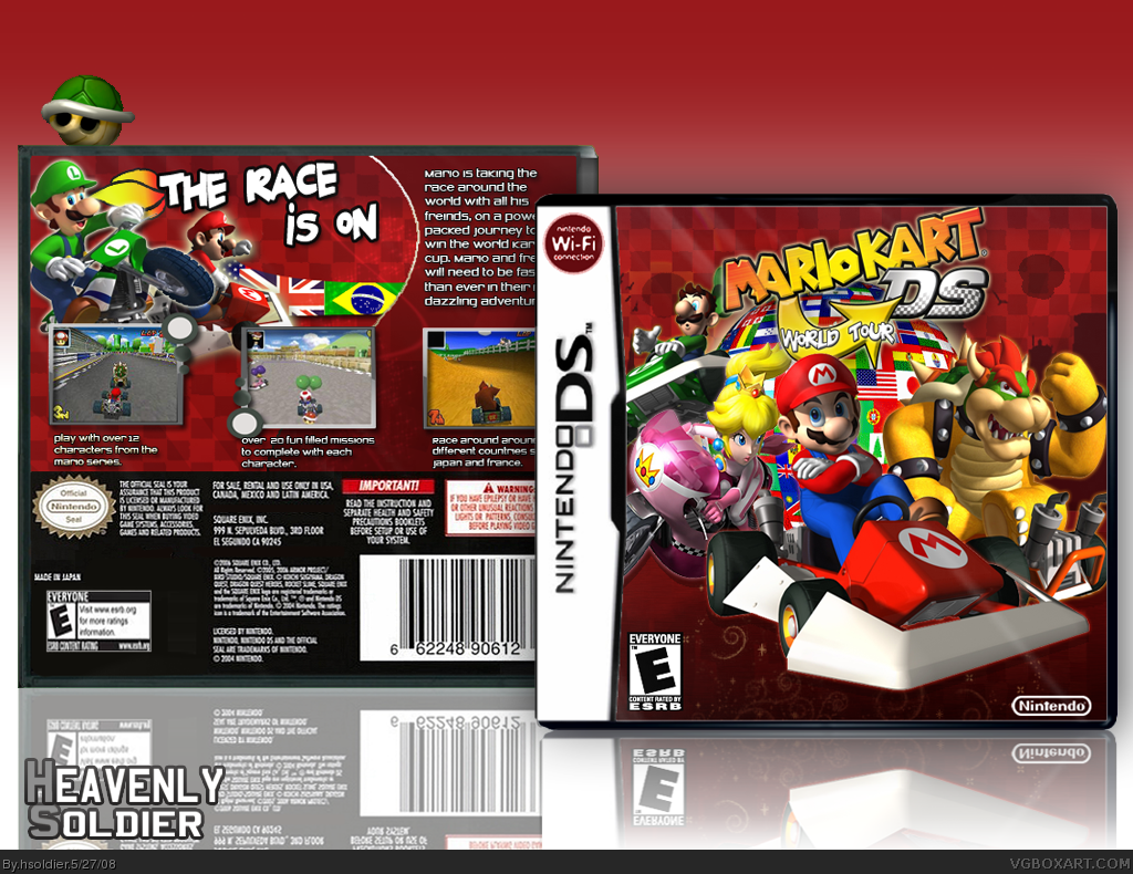 Mario Kart DS: World Tour box cover