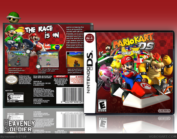 Mario Kart DS: World Tour box art cover